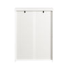 SoBuy Badschrank mit Wäschekorb BZR66-W