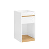 SoBuy Couchtisch mit Schublade, Nachttisch FBT137-W