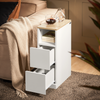 SoBuy Nachttisch mit Schublade FBT149-WN