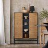 SoBuy Sideboard mit 2 Türen HFSB04-SCH