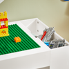 SoBuy Kinder Tischset mit Bausteintisch und 2 Hockern KMB75-W