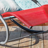 SoBuy 2 x Relaxliege Schaukelstuhl mit Kopfkissen OGS28-Rx2