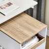 SoBuy Büroregal mit Schubladen ASK08-WN
