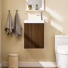 SoBuy Wandschrank Badschrank BZR196-BR