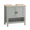 SoBuy Waschbeckenunterschrank Badschrank BZR69-HG
