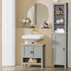 SoBuy Waschbeckenunterschrank Badschrank BZR69-HG
