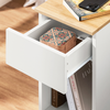 SoBuy Nachttisch mit Schublade FBT111-II-WN