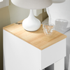 SoBuy Nachttisch mit Schublade FBT111-II-WN