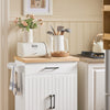 SoBuy Servierwagen mit Schublade Schrank FKW119-WN