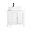 SoBuy FRG202-W Skříňka pod umyvadlo 70x38 cm – moderní, tmavě šedá, funkční