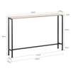 SoBuy Konsolentisch Wohnzimmer FSB19-XL-Z