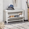SoBuy Schuhbank mit Sitzfläche FSR161-W