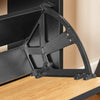 SoBuy Schwarzer Schuhschrank mit 3 Türen und verstellbaren Einlegeböden – 62×24×125 cm, MDF E1, Flur, FSR164-SCH