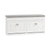 SoBuy FSR64-W biała ławka na buty z siedziskiem i 2 klapami – 104×24×52 cm, białe tło