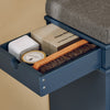 SoBuy FSR82-K-B Schuhbank mit Sitzkissen und Schublade | Schmaler Flurschrank