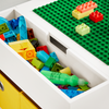 SoBuy Kinder Tischset mit Bausteintisch und 2 Hockern KMB75-W