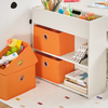 SoBuy Kinder Tischset mit Bausteintisch und 2 Hockern KMB75-W