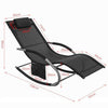 SoBuy 2 x Relaxliege Schaukelliege mit Kissen OGS28-SCHX2