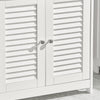 SoBuy Waschbeckenunterschrank FRG237-II-W