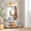 SoBuy Szafka na buty z 2 miejsca FSR125-WN