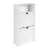 SoBuy Schuhschrank mit 2 Türen FSR87-K-W